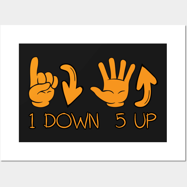 1down5up One Down Five Up Wall Art by Dirt Bike Gear